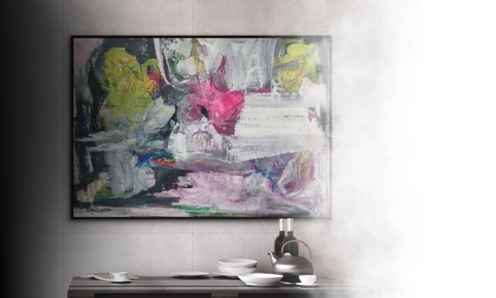 Strong Enough #2 Acrylic and mixed media on canvas