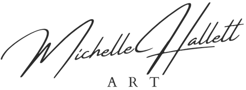 michelle hallett logo white bck